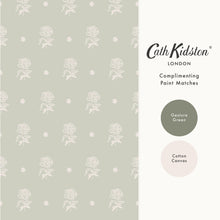 145330 Spitalfield Bunches Sage Green Wallpaper by Cath Kidston
