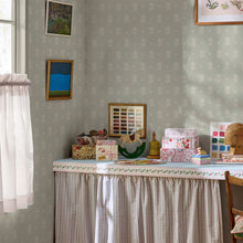 145330 Spitalfield Bunches Sage Green Wallpaper by Cath Kidston