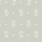 145330 Spitalfield Bunches Sage Green Wallpaper by Cath Kidston