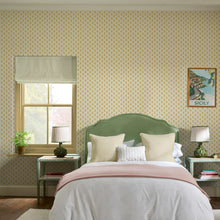145377 Woodblock Floral Cream & Yellow Wallpaper by Joules