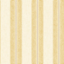 145379 Palm Leaf Stripe Cream & Yellow Wallpaper by Joules
