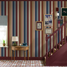 145380 Heritage Stripe Multi Wallpaper by Joules