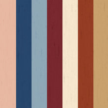 145380 Heritage Stripe Multi Wallpaper by Joules