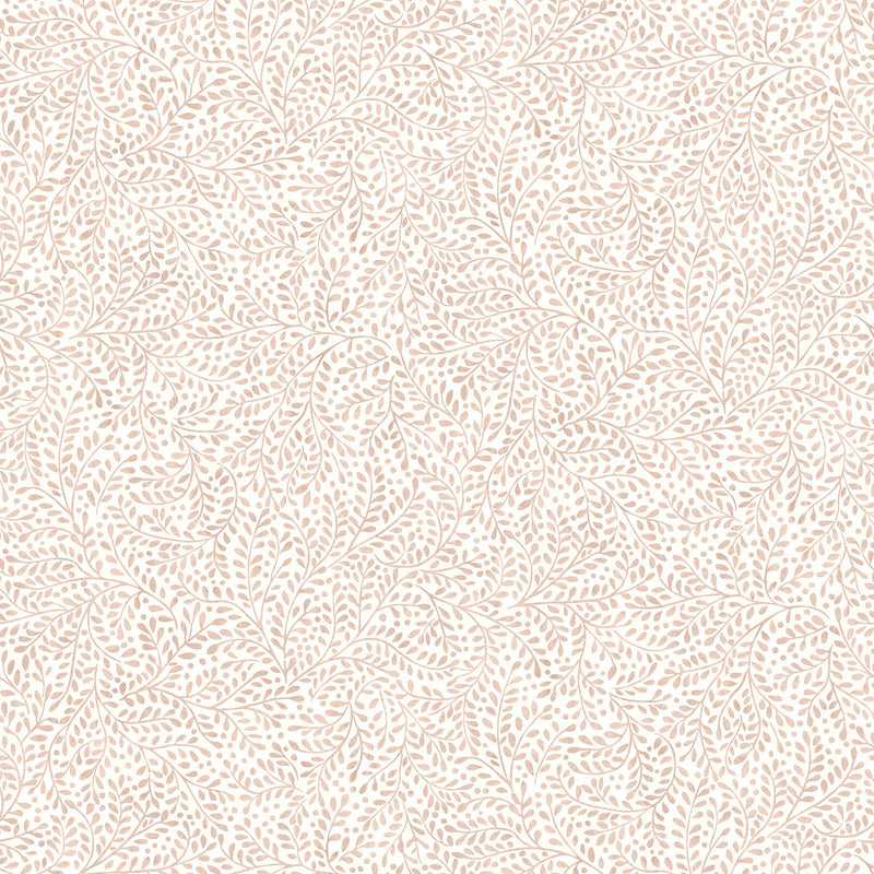 145382 Willow Leaf Pink Wallpaper by Joules