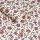145383 Trailing Indienne Floral - Blue & Orange Blue & Orange Wallpape
