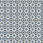 145387 Meadow Geo Navy & Cream Wallpaper by Joules