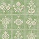 Garden Floral Grid Pistachio Green Wallpaper by Joules
