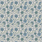 145394 Trailing Indienne Floral Blue & Green Wallpaper by Joules