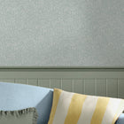 145397 Willow Leaf Duck Egg Blue Wallpaper by Joules