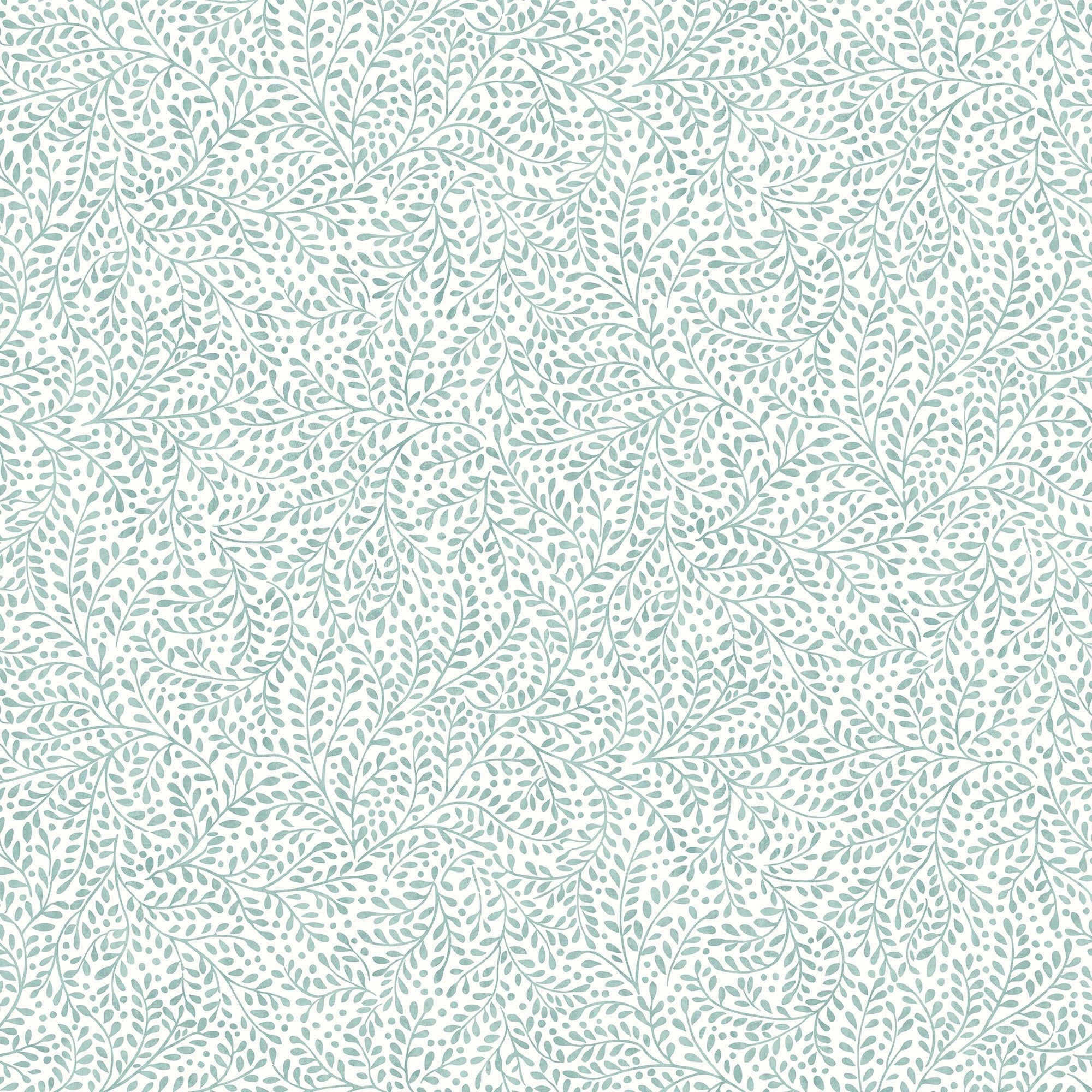 145397 Willow Leaf Duck Egg Blue Wallpaper by Joules