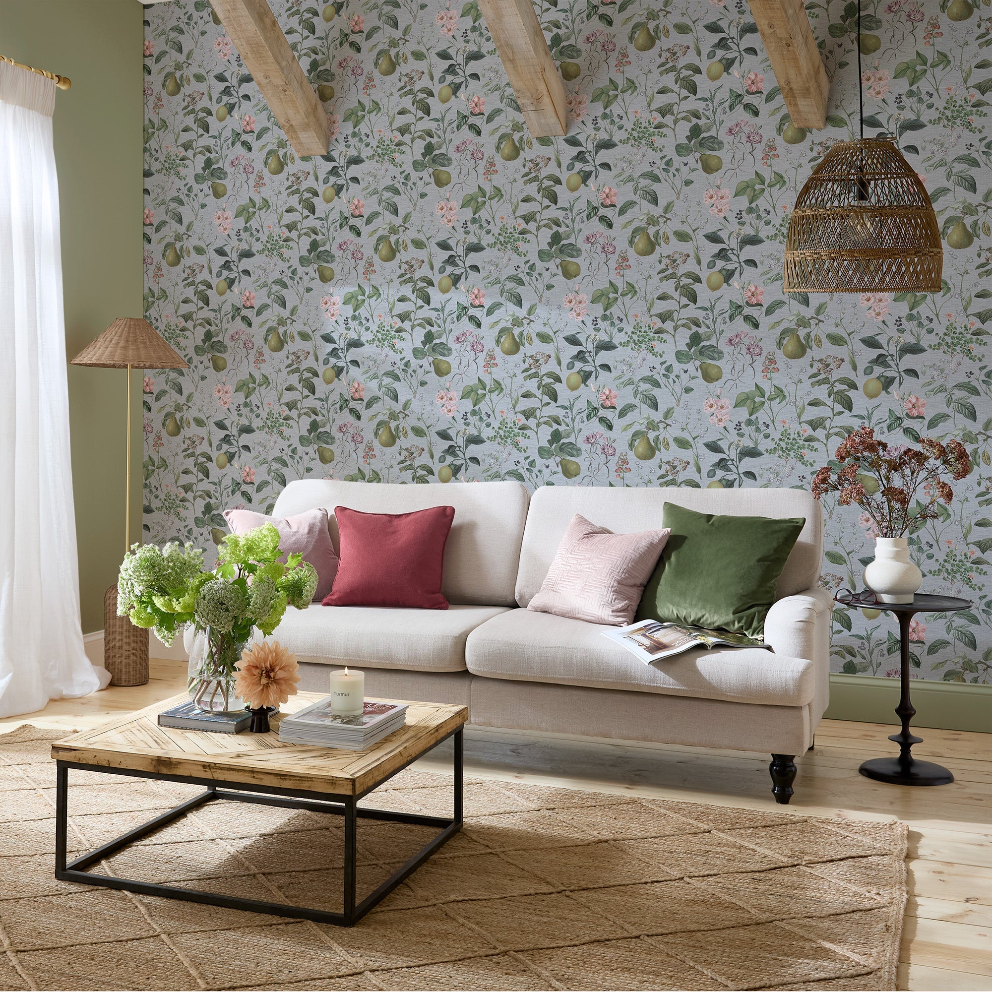 145457 Ophelia Duckegg Haven Bloom Wallpaper by Superfresco Easy