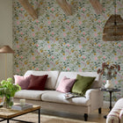 145458 Ophelia Sage Haven Bloom Wallpaper by Superfresco Easy