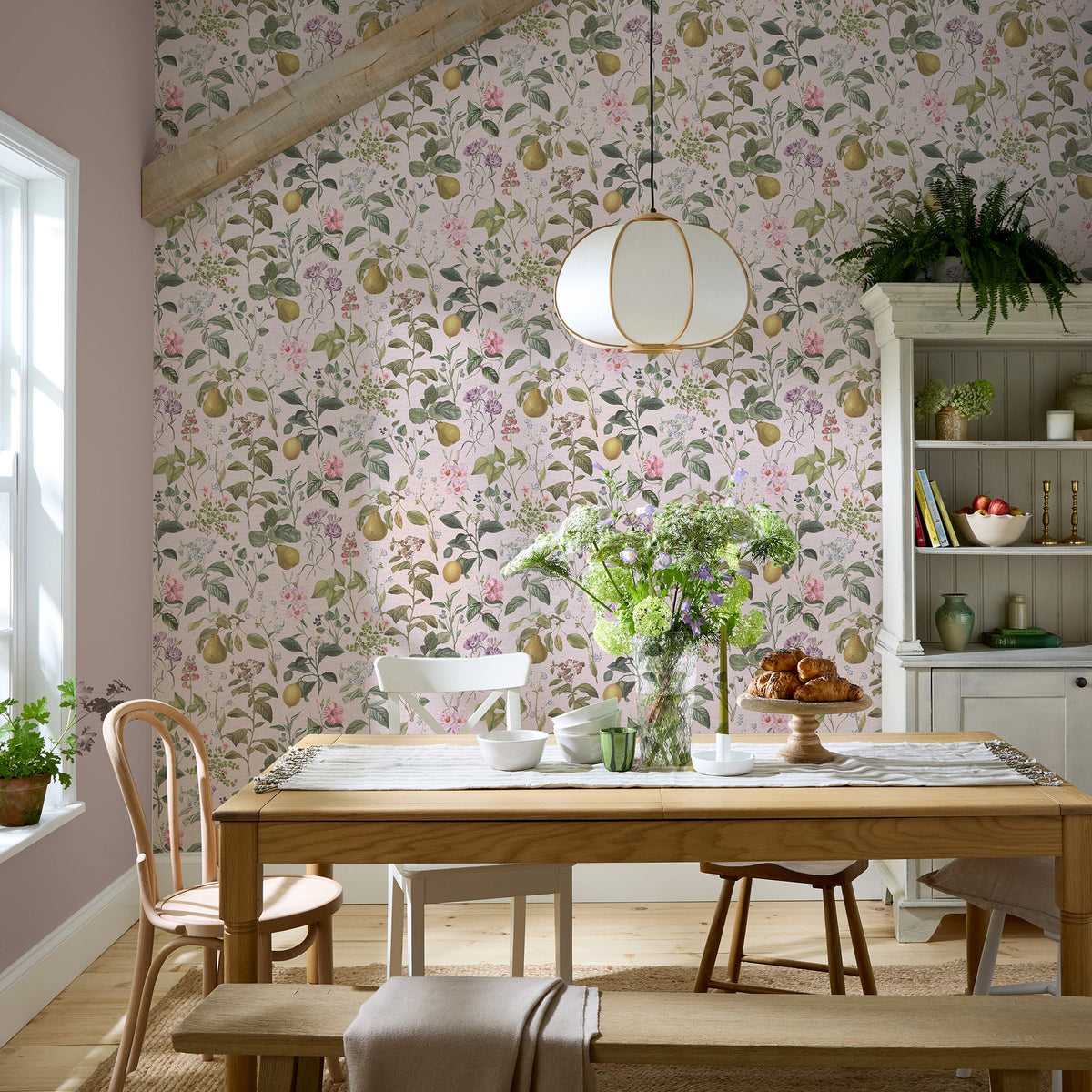 145459 Ophelia Pink Haven Bloom Wallpaper by Superfresco Easy