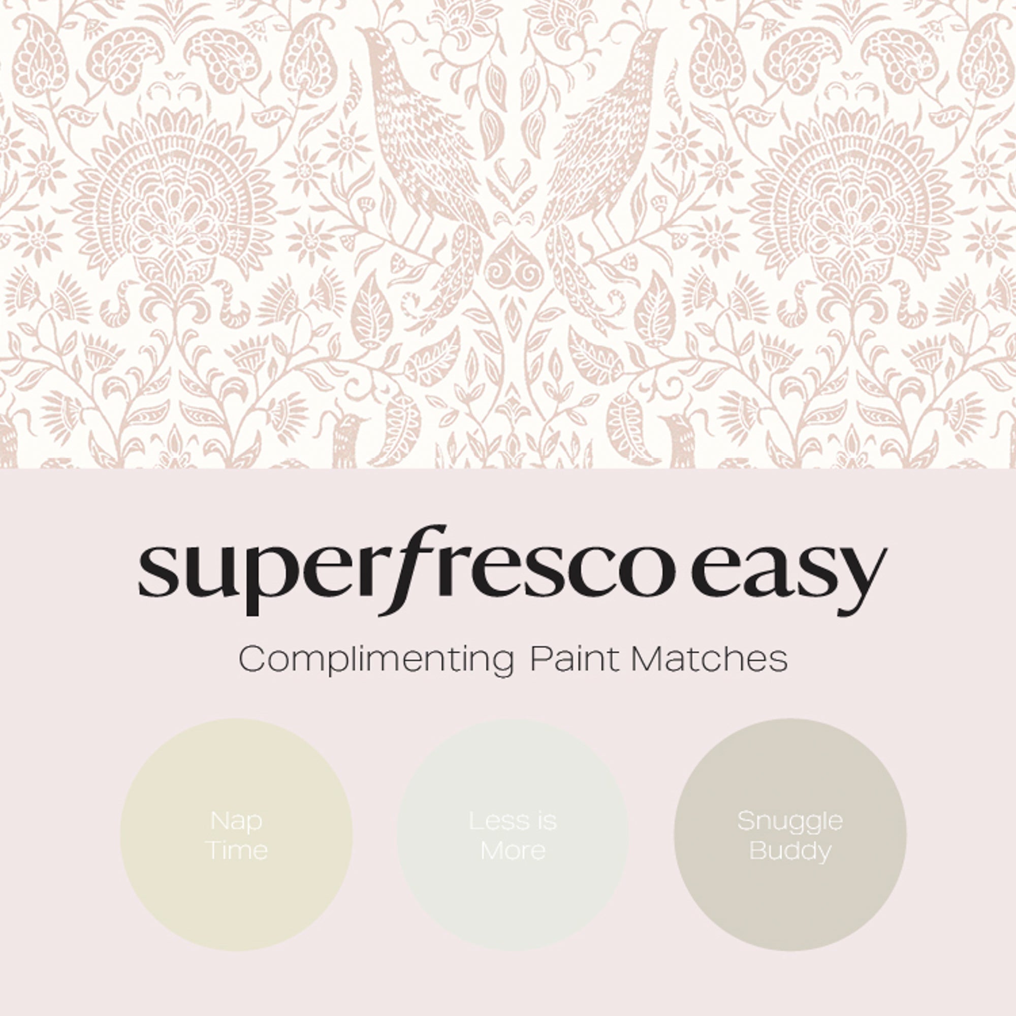145462 Wren Pink Haven Bloom Wallpaper by Superfresco Easy
