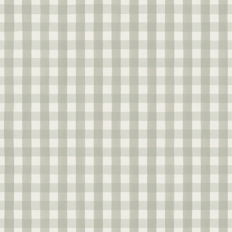145476 Hattie Gingham Sage Haven Bloom Wallpaper by Superfresco Easy