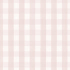 145477 Hattie Gingham Pink Haven Bloom Wallpaper by Superfresco Easy