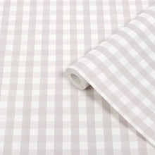 145478 Hattie Gingham Stone Haven Bloom Wallpaper by Superfresco Easy
