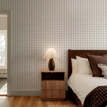 145478 Hattie Gingham Stone Haven Bloom Wallpaper by Superfresco Easy