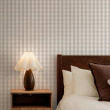 145478 Hattie Gingham Stone Haven Bloom Wallpaper by Superfresco Easy