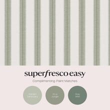 145480 Sonnet Stripe Sage Haven Bloom Wallpaper by Superfresco Easy