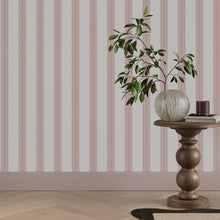 145481 Sonnet Stripe Pink Haven Bloom Wallpaper by Superfresco Easy