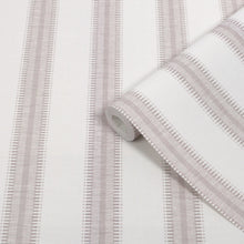 145482 Sonnet Stripe Sand Haven Bloom Wallpaper by Superfresco Easy