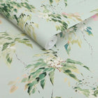 Ruiz Floral Sage Wallpaper by Next