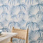 Palm Print Cream Wallpaper by Next