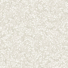 145596 Ditsy Leaf Ivory Wallpaper by Next