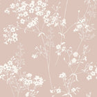 145598 Country Leaves Blush Wallpaper by Next