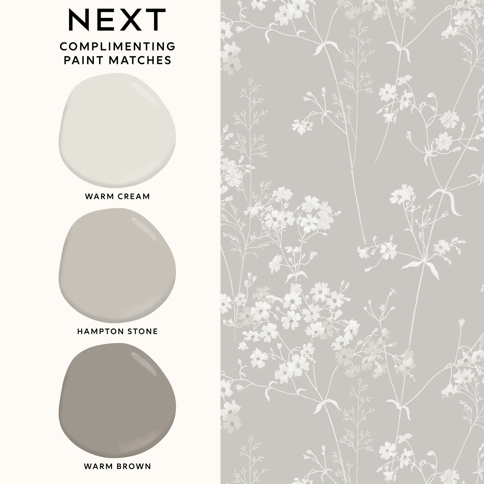 145599 Country Leaves Natural Wallpaper by Next