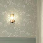 145600 Country Leaves Sage Wallpaper by Next