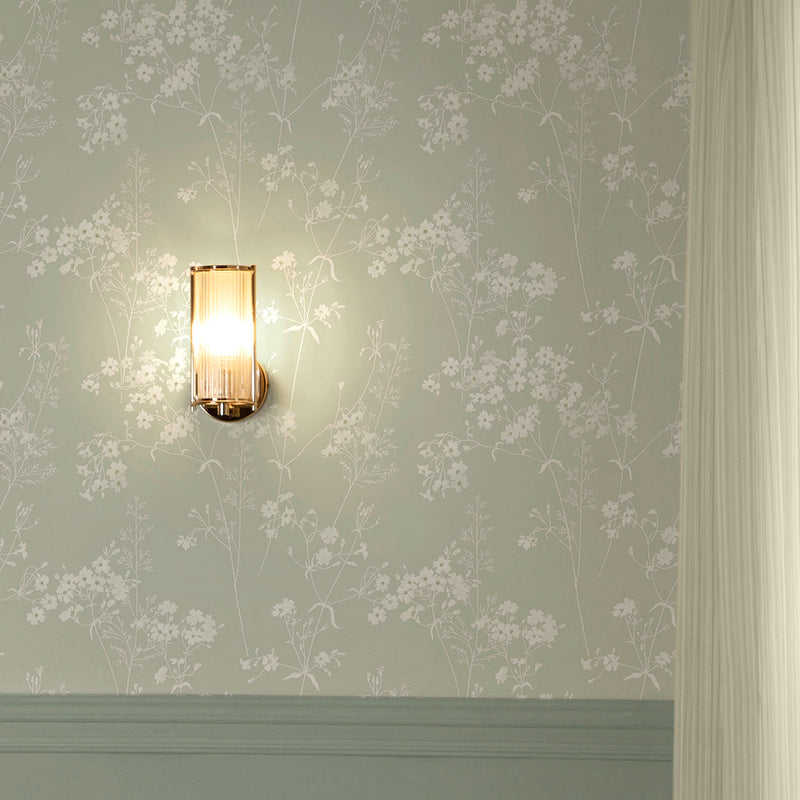 145600 Country Leaves Sage Wallpaper by Next