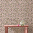 145602 Reflection Blush Wallpaper by Next