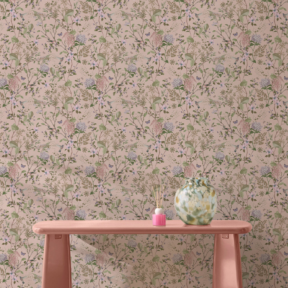 Reflection Blush Wallpaper by Next
