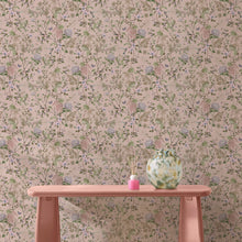 145602 Reflection Blush Wallpaper by Next