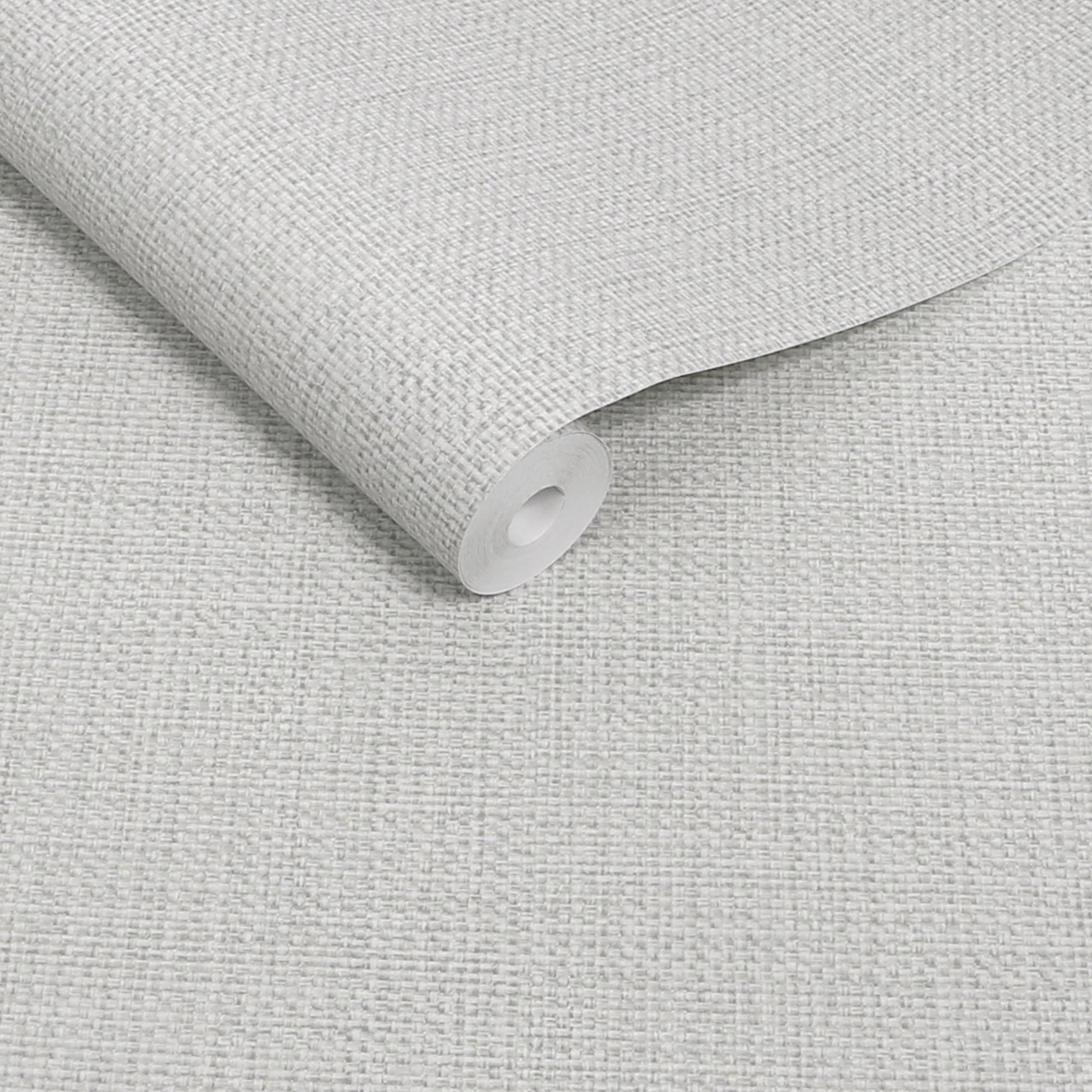 145605 Linen Weave Ivory Wallpaper by Next