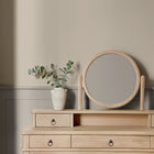 145606 Ticking Stripe Natural Wallpaper by Next