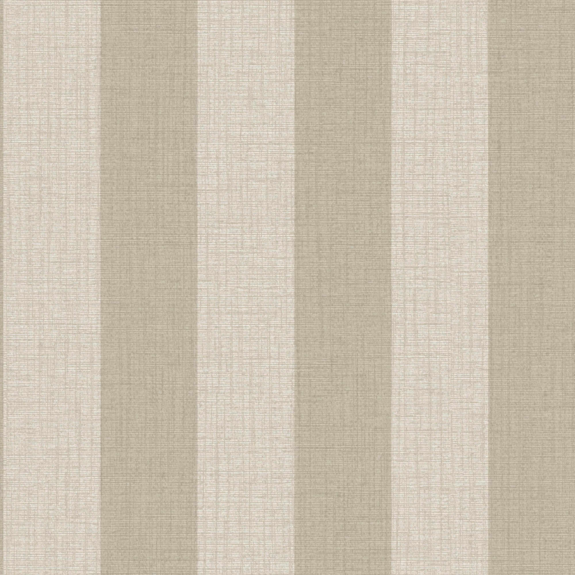 145610 Linen Stripe Warm Wallpaper by Next