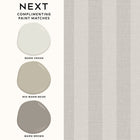 145611 Linen Stripe Natural Wallpaper by Next
