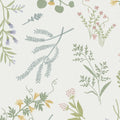 Stitch Floral Ivory Wallpaper by Next