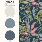 145615 Tropical Wonder Midnight Wallpaper by Next