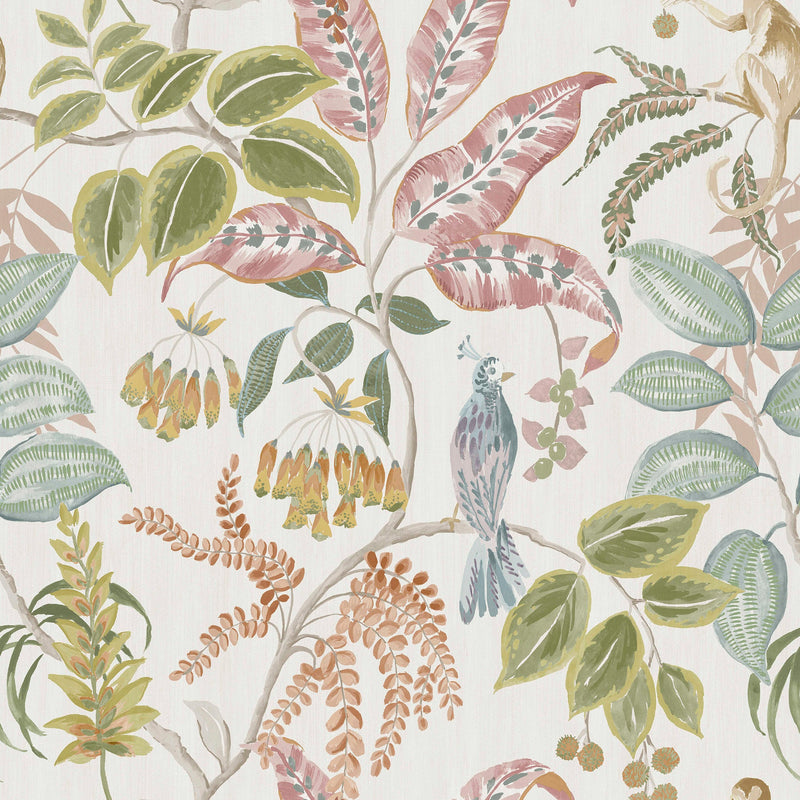 145616 Tropical Wonder Ivory Wallpaper by Next