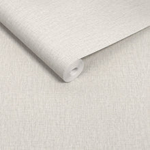 145635 Linen Look Light Natural Wallpaper by Next