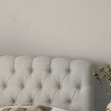 145635 Linen Look Light Natural Wallpaper by Next