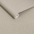 145636 Linen Look Natural Wallpaper by Next