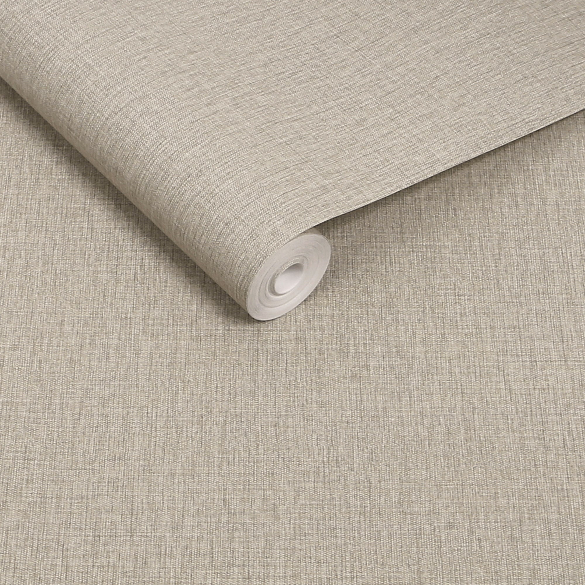 145636 Linen Look Natural Wallpaper by Next