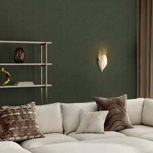 145637 Linen Look Deep Green Wallpaper by Next