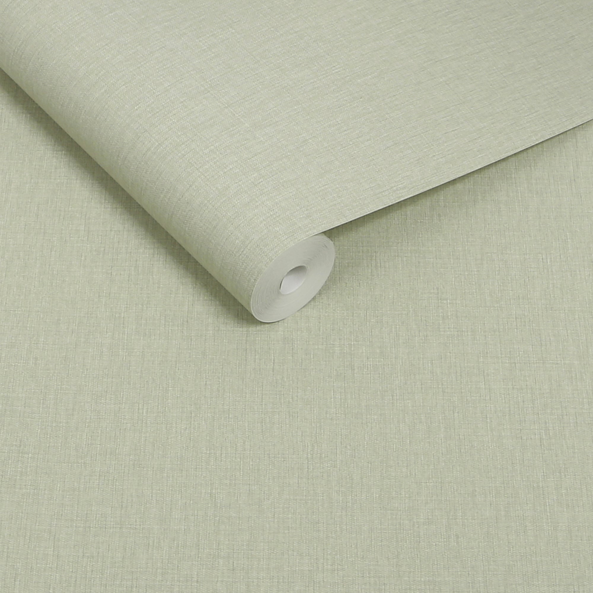 145638 Linen Look Sage Wallpaper by Next