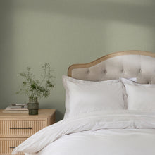 145638 Linen Look Sage Wallpaper by Next